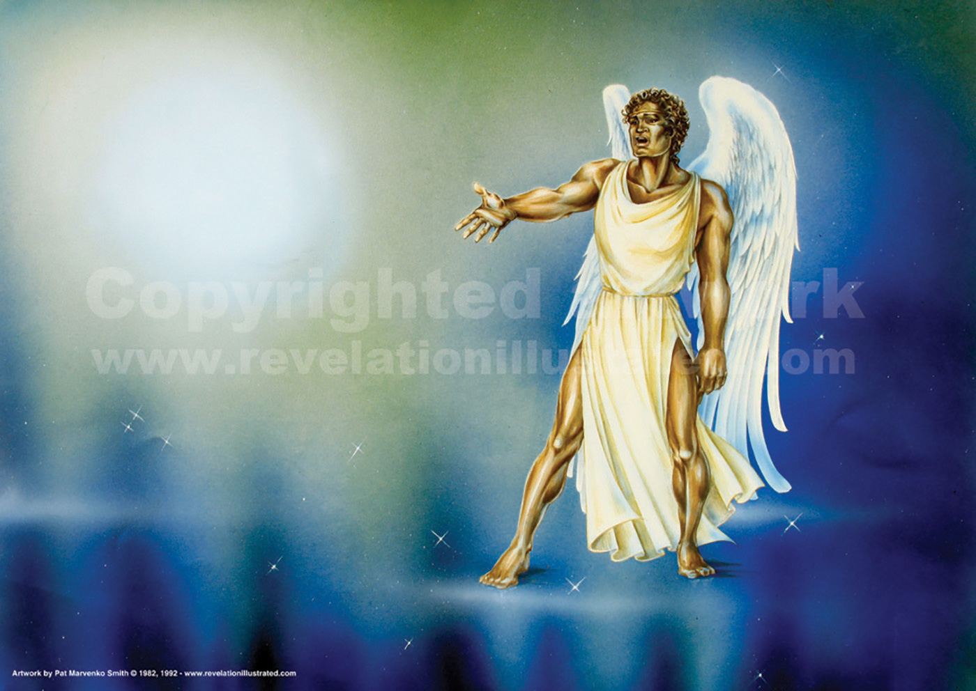 RevelationIllustrated.com: 5. The Mighty Angel Saying.jpg